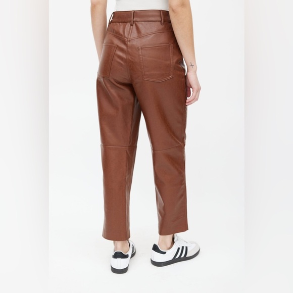 Aritzia Wilfred  Oracle Vegan Leather Pant - Picture 4 of 10